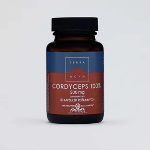 Terranova Terranova Cordyceps 100% 500 mg - Suplementy naturalne - miniaturka - grafika 1