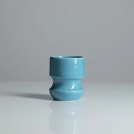 Kubki - Kubek not.bad studio DUO 350ml - Jasny Niebieski wklęsły - miniaturka - grafika 1
