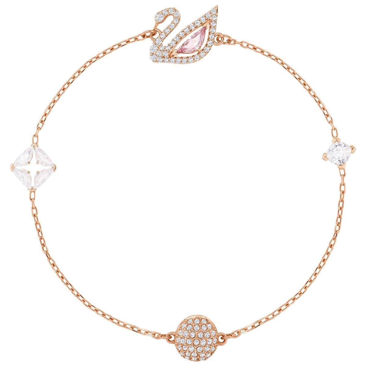 Swarovski, Bransoletka, Remix Collection Dazzling Swan Bracelet, 17,5 cm