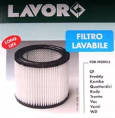 Filtry do odkurzaczy - FILTR ZMYWALNY HEPA DO ODKURZACZY LAVOR RUDY - miniaturka - grafika 1
