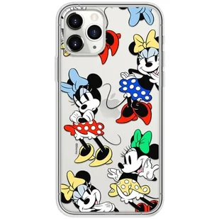 ERT GROUP etui na telefon Iphone 11 PRO MAX, case oryginalny i oficjalnie licencjonowany przez Disney, wzór Minnie 076, optymalnie dopasowane, plecki z TPU częściowo przeźroczyste - Etui i futerały do telefonów - miniaturka - grafika 1