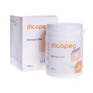 Vitis Pharma Dicopeg Junior proszek 100 g 3090722 - Układ pokarmowy - miniaturka - grafika 1