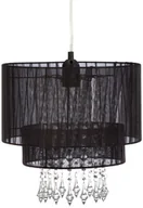 Systemy inteligentnych domów - Ranex Lampa wisząca, 30x30x140 cm, czarna Smartwares - miniaturka - grafika 1