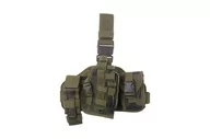 Odzież taktyczna i umundurowanie - Modułowy panel udowy z kaburą GFC Tactical - wz.93 leśny - miniaturka - grafika 1