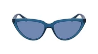 Okulary przeciwsłoneczne - Calvin Klein Damskie okulary przeciwsłoneczne CKJ23658S, Avio, jeden rozmiar, Avio, Rozmiar uniwersalny - miniaturka - grafika 1