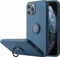 Etui i futerały do telefonów - OEM Etui Silicon Ring do Iphone 13 PRO niebieski - miniaturka - grafika 1