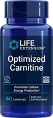 Suplementy naturalne - Life Extension Karnityna Optimized Carnitine (60 kaps.) - miniaturka - grafika 1