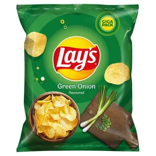 Lays - Chipsy ziemniaczane o smaku zielonej cebulki - Chipsy - miniaturka - grafika 1