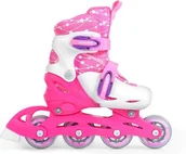 Rolki - Rolki SMJ sport Combo Set 2w1 z wymienną płozą regulowane różowe r. 26-29 - miniaturka - grafika 1