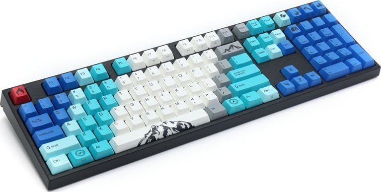 Triton Varmilo VEA108 Summit R1 Gaming Tastatur, MX-Brown, weie LED - US Layout A26A050A2A1A01A007