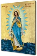 Ikony i obrazy sakralne - Najświętsza Maria Panna Gwiazda Morza - Stella Maris - miniaturka - grafika 1