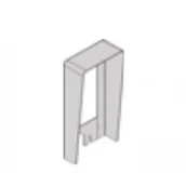 Akcesoria do domofonów i wideodomofonów - CAME Zadaszenie do montażu natynkowego LTP - miniaturka - grafika 1