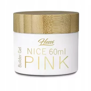 Hessi, Żel budujący Nice Pink, 60 ml - Utwardzacze do paznokci - miniaturka - grafika 1