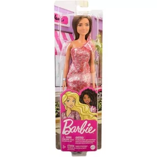 Lalka Barbie Czarująca T7580 Czerwony - Lalki dla dziewczynek - miniaturka - grafika 1