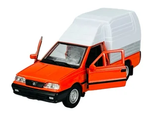 WELLY FSO POLONEZ TRUCK POMARAŃCZOWY 1:34 43843 - Samochody i pojazdy dla dzieci - miniaturka - grafika 1