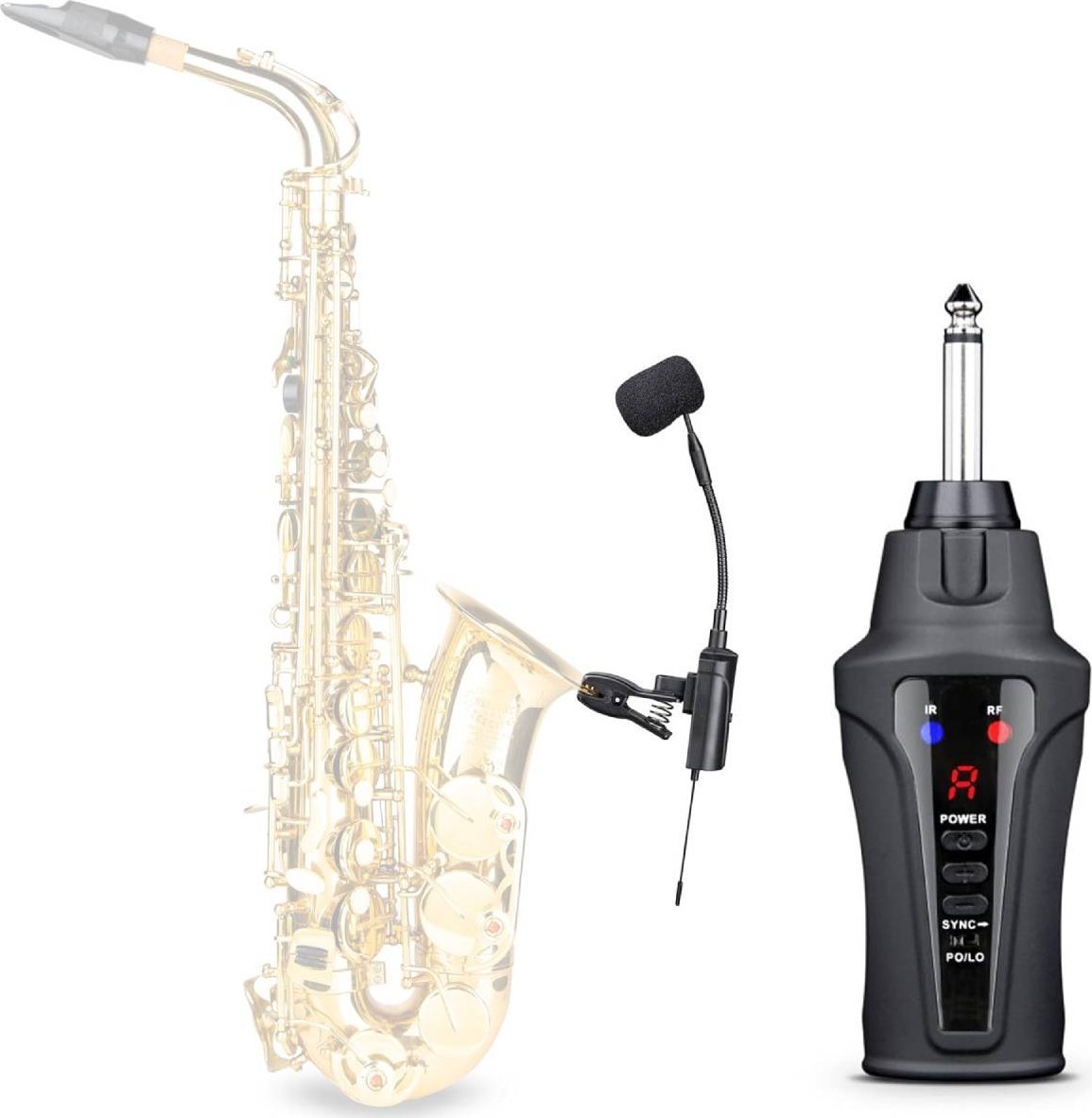 ACEMIC ST-5 MIKROFON BEZPRZEWODOWY UHF DO SAKSOFONU INSTURMENTÓW DĘTYCH