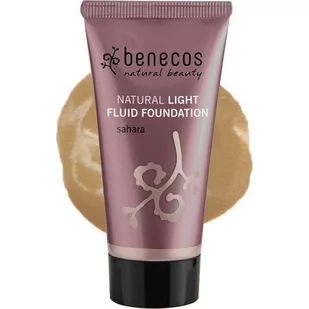 Benecos benecos  Natural Light Fluid Foundation Sahara 30 ML B09255 - Bazy pod makijaż - miniaturka - grafika 1