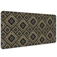 Podkładki na biurko - Duża mata na biurko Geometryczna iluzja 100x50 cm - miniaturka - grafika 1