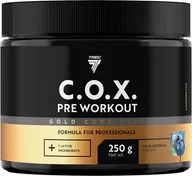 Przedtreningówki - Odżywka przedtreningowa Trec Nutrition Gold Core Line C.O.X. 250 g Jar Lodowe Jagody (5902114042028) - miniaturka - grafika 1
