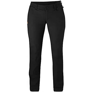 Spodnie damskie - Fjallraven FJALLRAVEN damskie spodnie stretch Abisko W spodnie Czarny 34 F89812-Black-34 - grafika 1