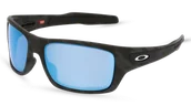 Okulary przeciwsłoneczne - OAKLEY Okulary przeciwsłoneczne TURBINE Matte Black/Prizm Grey Polarized OO9263-62 - miniaturka - grafika 1