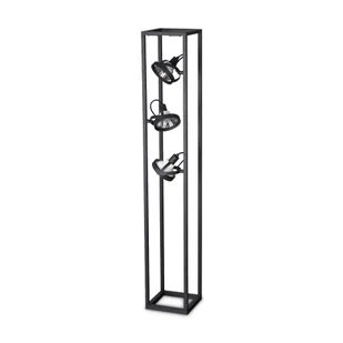 Lampa stojąca AUDIO PT3 H130 NERO 293684 - Ideal Lux - Lampy stojące - miniaturka - grafika 1