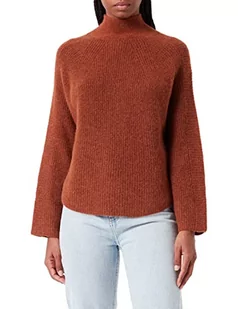 BOSS Damski sweter z dzianiny (Medium Brown), XS (DE) - Swetry damskie - miniaturka - grafika 1