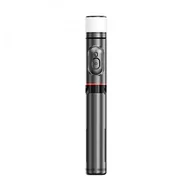 Selfie stick - WiWu - Selfie stick Wi-SE003 z funkcj statywu i wbudowan lamp LED - miniaturka - grafika 1