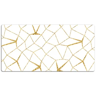 Mata ochronna z nadrukiem Złota mozaika 120x60 cm, Dywanomat - Podkładki na biurko - miniaturka - grafika 1