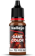 Akcesoria i części modelarskie - Vallejo 72.115 - Game Color - Grunge Brown - miniaturka - grafika 1
