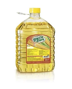 Goccia D'Oro Olej kukurydziany duży 5 l - Zdrowa żywność Goccia D'Oro Olej kukurydziany duży 5 l - Zdrowa żywność - miniaturka - grafika 1
