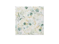 Dekoracje i nakrycia stołu na imprezę - Serwetki z listkami eukaliptusa - 40 cm - 50 szt. - miniaturka - grafika 1