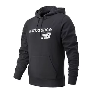 Bluza z kapturem New Balance MT03910BK - Bluzy męskie - miniaturka - grafika 1