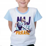 Piłka nożna - PIŻAMA NIEBIESKA Prezent Dla Fana Piłki Nożnej NAJLEPSZY PIŁKARZ Wzory 128 - miniaturka - grafika 1