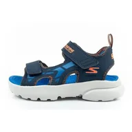 Sandały damskie - Buty do chodzenia dla dzieci Skechers 406513LNVBL - miniaturka - grafika 1