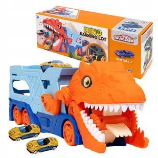 Ciężarówka Dinozaur Pożeracz Autek Parking Laweta Dla Dzieci + 2 Resoraki - Samochody i pojazdy dla dzieci Ciężarówka Dinozaur Pożeracz Autek Parking Laweta Dla Dzieci + 2 Resoraki - Samochody i pojazdy dla dzieci - miniaturka - grafika 1