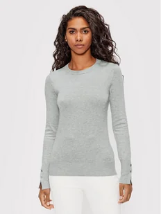 Guess Sweter Elinor W2YR30 Z2V62 Szary Regular Fit - Swetry damskie - miniaturka - grafika 1