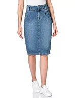 Spódnice - edc by Esprit Spódnica damska, 902 / niebieski średnie pranie, 66 PL - miniaturka - grafika 1