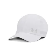 Czapki męskie - Męska Czapka z daszkiem UNDER ARMOUR M ISO-CHILL LAUNCH ADJ 1383477-100 – Biały - miniaturka - grafika 1