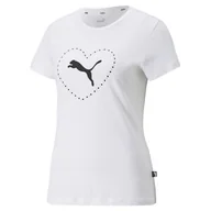 Koszulki sportowe damskie - Koszulka treningowa damska Puma Valentine's Day - miniaturka - grafika 1
