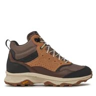 Sneakersy męskie - Sneakersy Merrell Speed Solo Mid Wp J004533 Brązowy - miniaturka - grafika 1