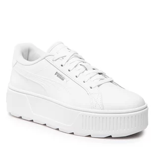 PUMA Damskie trampki Karmen L, biało-czarne, 3,5 UK, biały, 36 EU - Trampki damskie - miniaturka - grafika 1