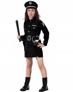 Strój karnawałowy Amerykańska Policjantka 104cm - Moda i Uroda OUTLET - miniaturka - grafika 1