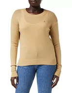 Swetry damskie - Tommy Hilfiger Damski sweter Softwool, Wieś khaki, L - miniaturka - grafika 1