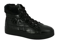 Botki damskie - Tom Tailor Damskie sztyblety 4292912, czarne, 39 UE - miniaturka - grafika 1