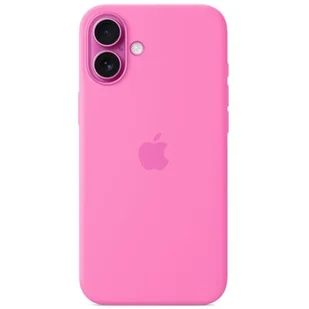 Etui APPLE Silicone Case MagSafe do iPhone 16 Piwonia - Etui i futerały do telefonów - miniaturka - grafika 1