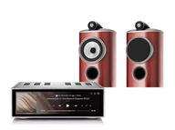 Zestawy stereo - Rose RS520 (srebrny) + 805 D4 (rosenut) - miniaturka - grafika 1