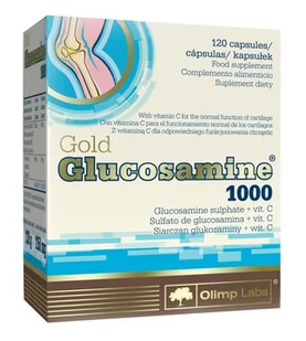Olimp Gold Glucosamine 120kap - Stawy, mięśnie, kości - miniaturka - grafika 1
