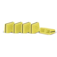Inne akcesoria dla DJ - Reloop Fader Cap Set Yellow 5 nasadek Fader Caps, gumowanie zapewniające większą przyczepność, kompatybilny z wieloma mikserami i kontrolerami DJ, kolor żółty 231166 - miniaturka - grafika 1