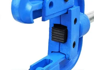 Geko Imadło do rur hydrauliczne zaciskowe śrubowe żeliwne 2&quot; 50 mm G01047 - Imadła i ściski - miniaturka - grafika 2